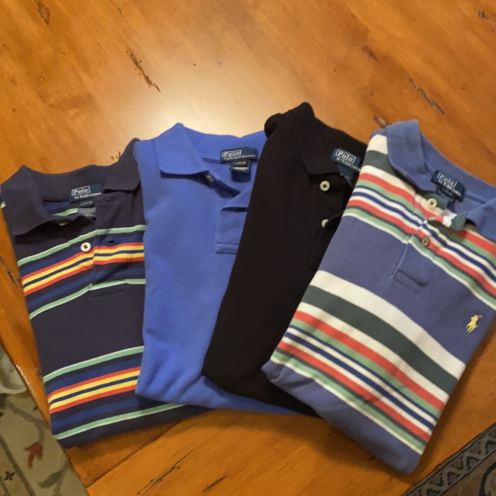Polo by Ralph Lauren 4 collard short sleeve polo shirts